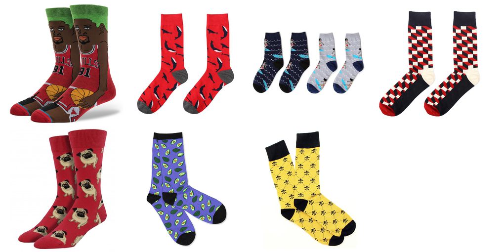 mens cartoon socks